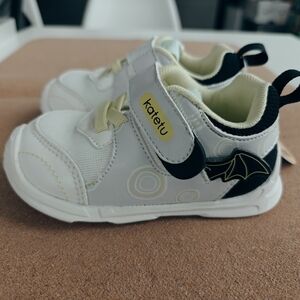 White and Black Kids Shoes